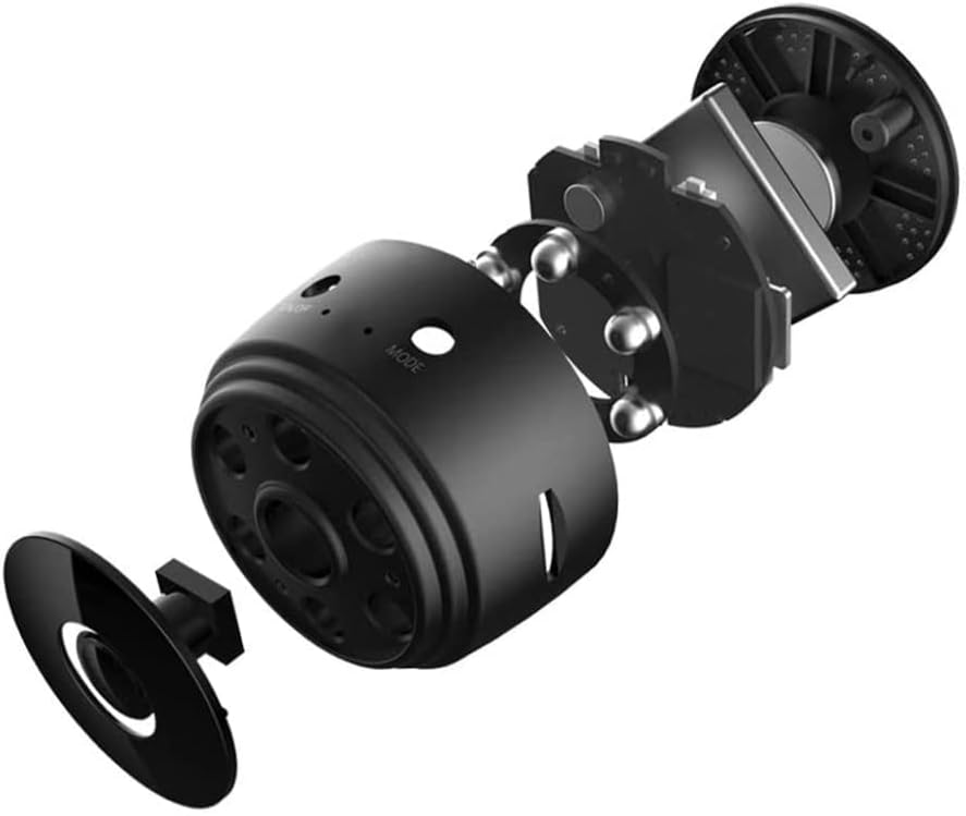A9 Mini Camera Wireless WiFi Network Monitor Security Camera HD 1080P Night Vision for Car Home Office Black, one size