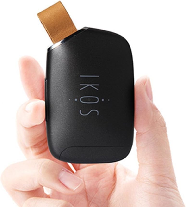 IKOS Bluetooth Dual SIM Adapter Compatible with Apple iPhone X 8 7 6S 6 Plus iPad iPod iOS System, High Staby, Realize 2 SIM Cards Active in 1 iPhone, for Phone Calls and SMS, Wireless Dual SIM Case