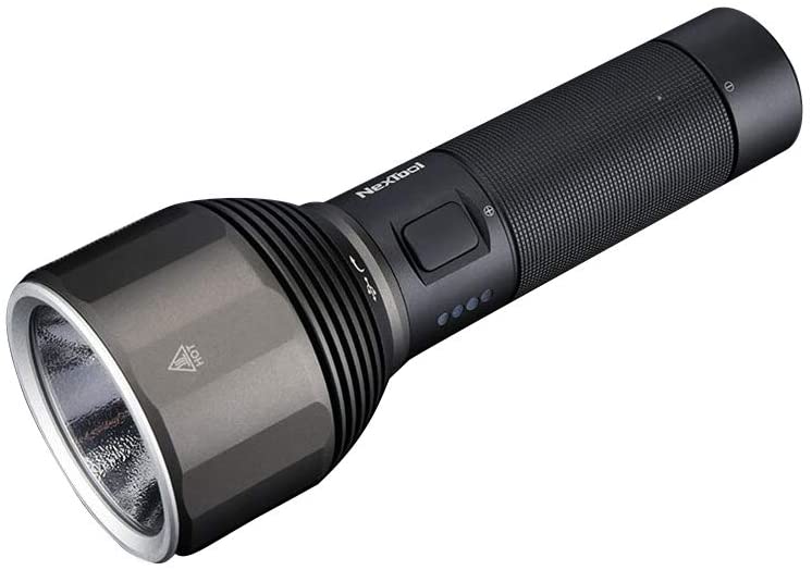 NEXOL NexTool XHP50.2 LED Beam – 2000 Max Lumens – 6500K Cool White up to 380m IPX7 Waterproof Flashlight