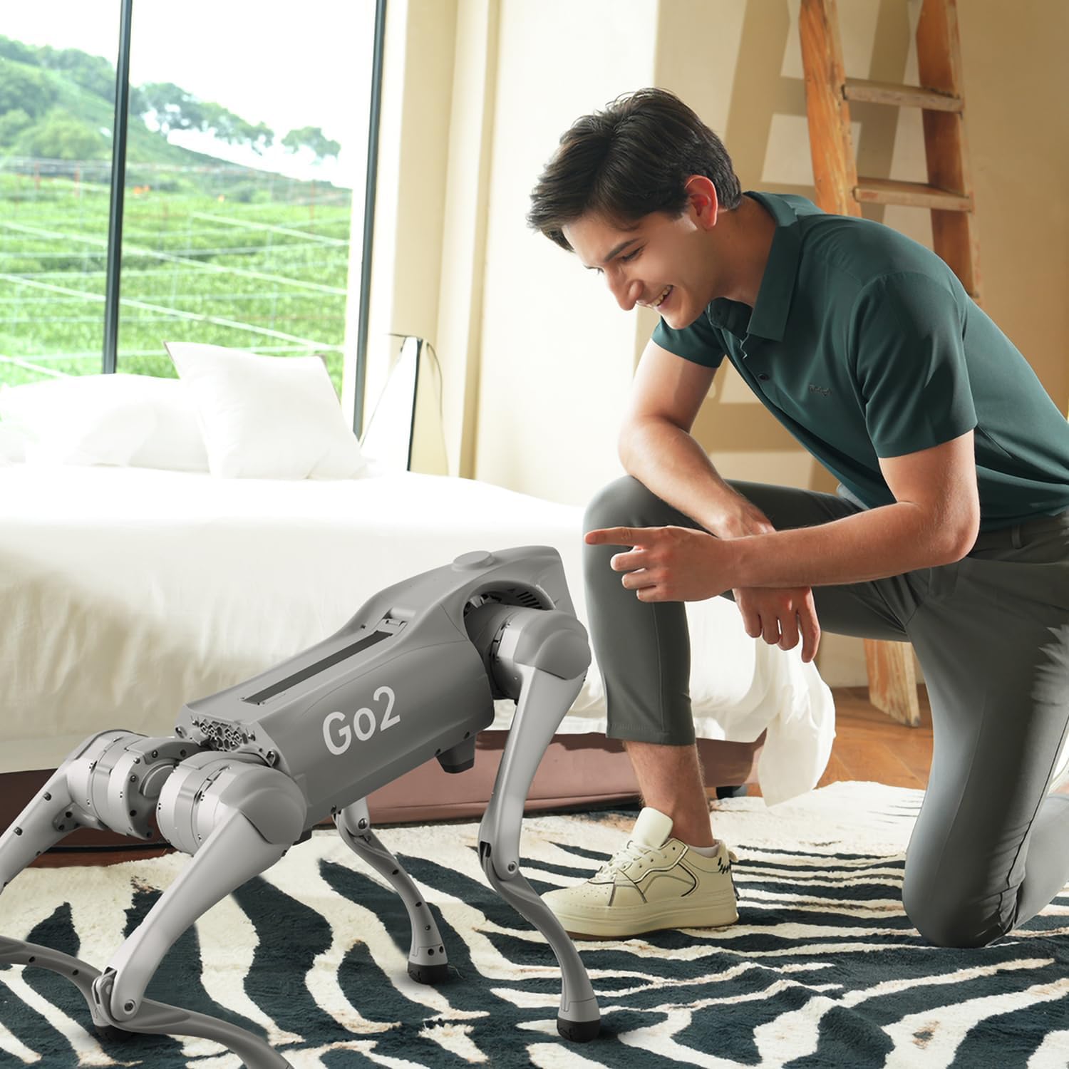 Unitree Go2 Robot Dog Quadruped Robotics for Adults Embodied AI (Go2 Pro) - Without Controller