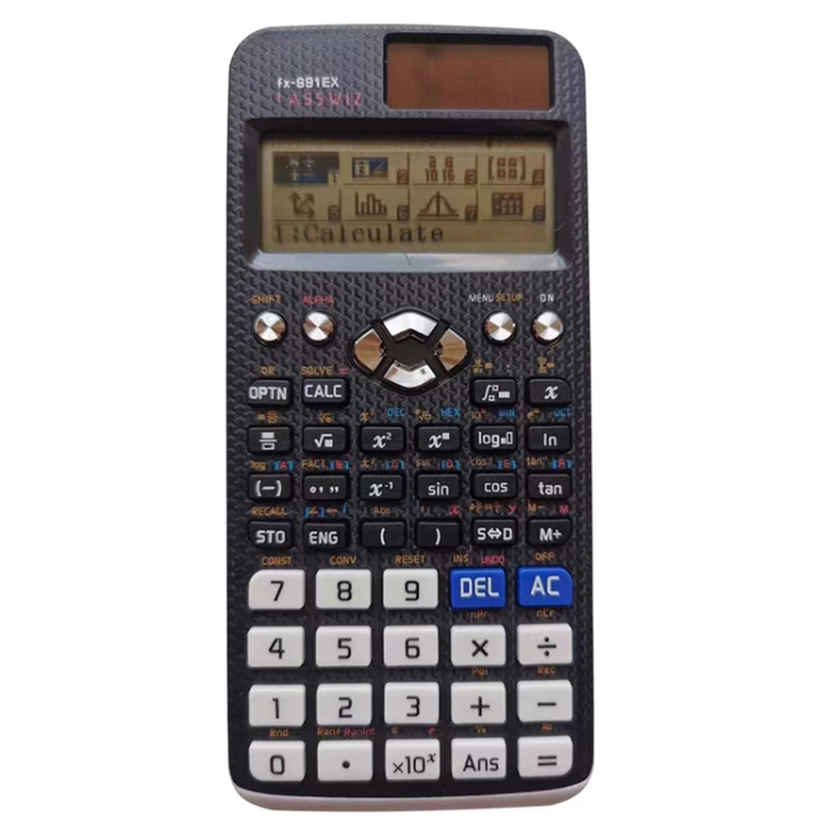 991EX Multifunctional Statistics Base Matrix Vector Calculator - Black