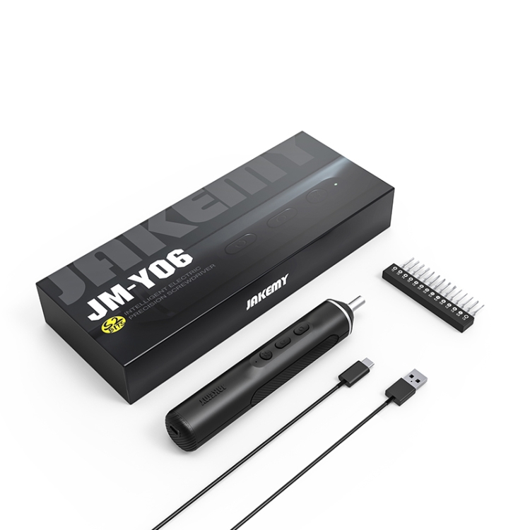 JAKEMY JM-Y06 16 in 1 Type-c Fast Charging Dual Power High Precision Electric Screwdriver