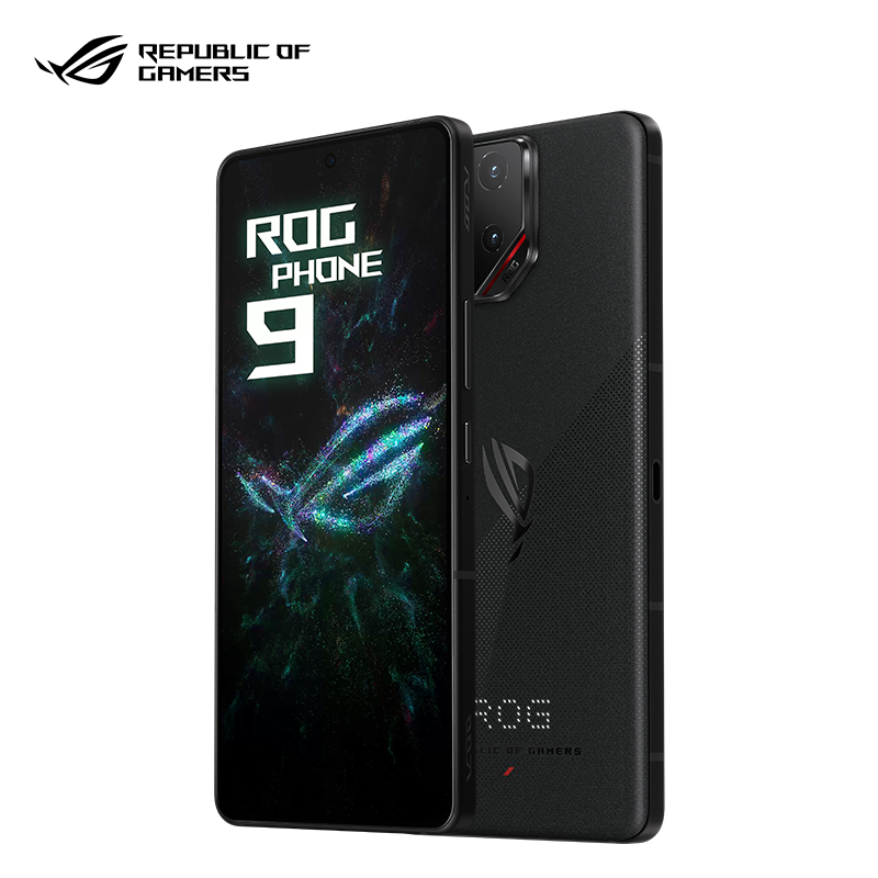 ASUS ROG Phone 9 12GB+512GB 5G Smartphone Snapdragon 8 Elite 6.78‘’ 185Hz AMOLED Display 5800mAh NFC Mobile Phone - Black