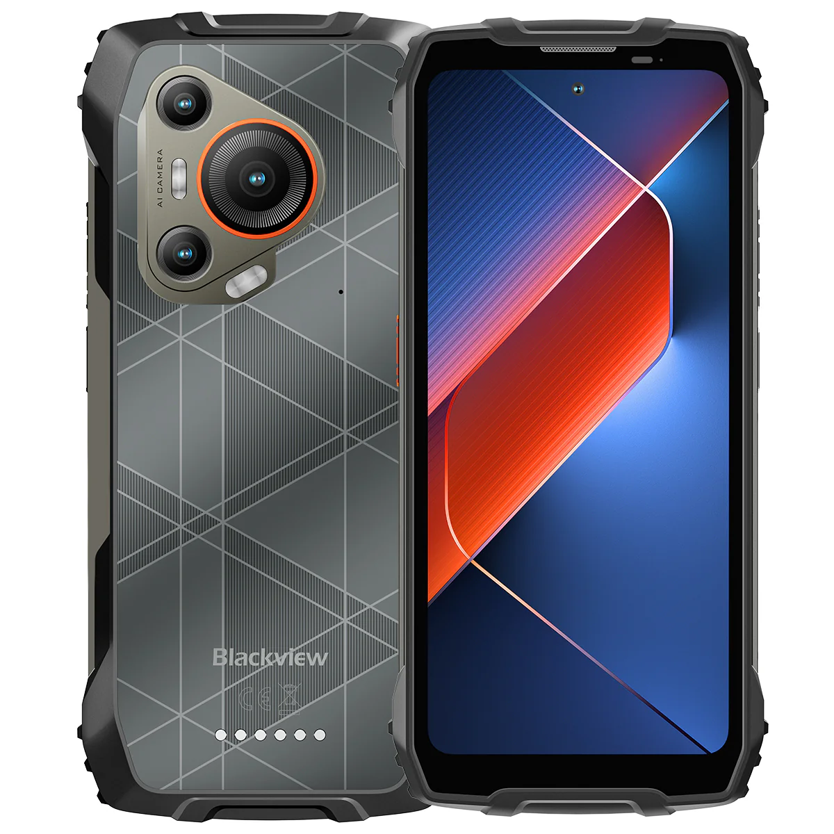 Blackview BL7000 6.78-inch 8+256GB MediaTek Dimensity 6300 50MP+20MP Night Vision Camera 7500mAh 5G AI Ruggedized Smartphone