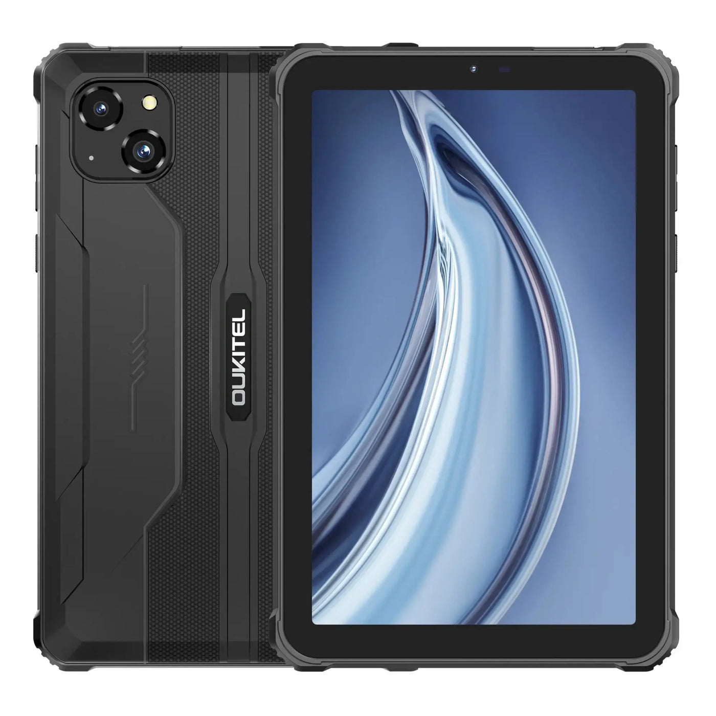 Oukitel RT3 Pro 4G RuggedTablet 8-Inch 5150mAh Big Battery 16MP Camera Android 14 (16GB+128GB NFC) - Black
