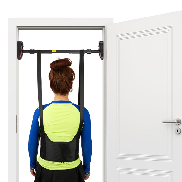 MK-123 Hanging Lumbar Traction Belt Back Stretcher Spine Decompression Belt