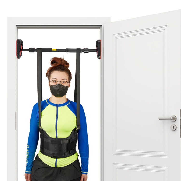MK-123 Hanging Lumbar Traction Belt Back Stretcher Spine Decompression Belt