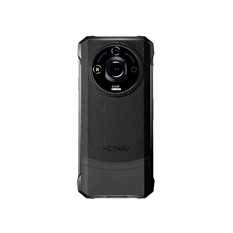 HOTWAV T7 Pro Rugged Smartphone 6.6” FHD+ 2K 6280mAh 12(6+6)GB 256GB Mobile Phone 64MP Android 13 Cellphone, Elegant Black