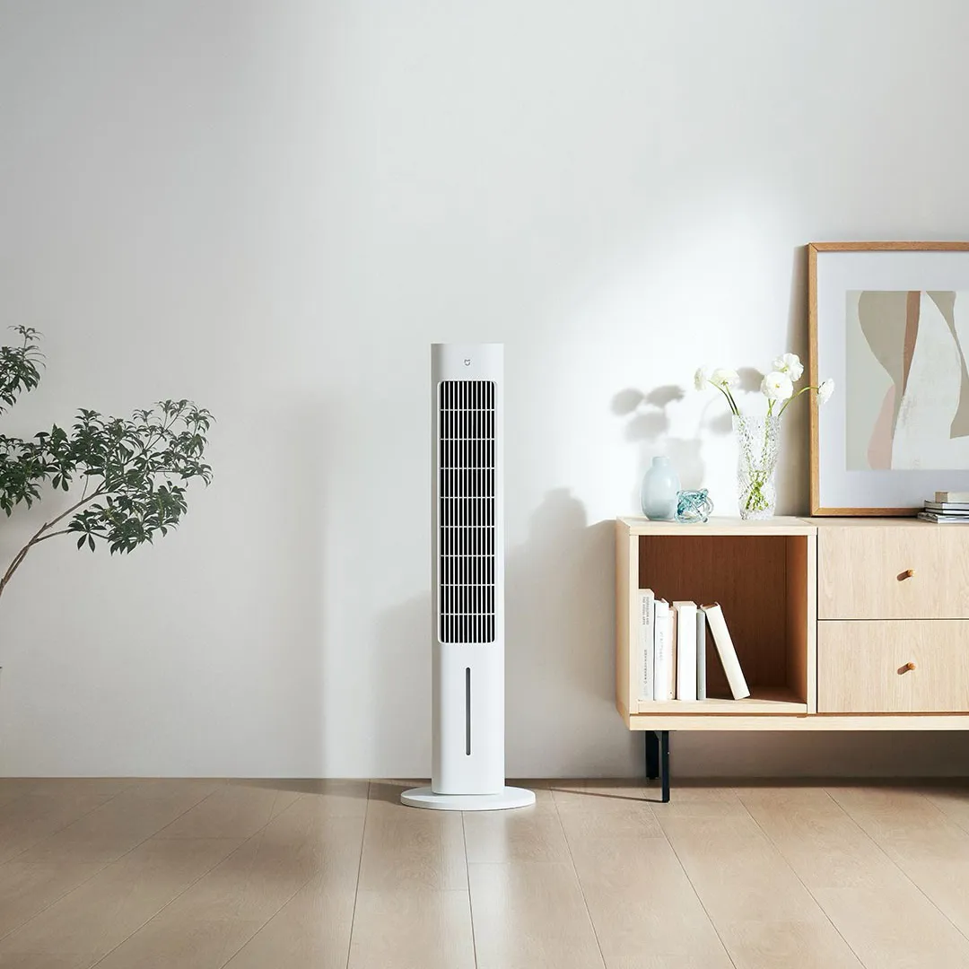 XIAOMI MIJIA Smart Evaporative Cooling Fan Cooler High Wind Speed Quick Cood Low Noise Antibacterial Portable Air Conditioner