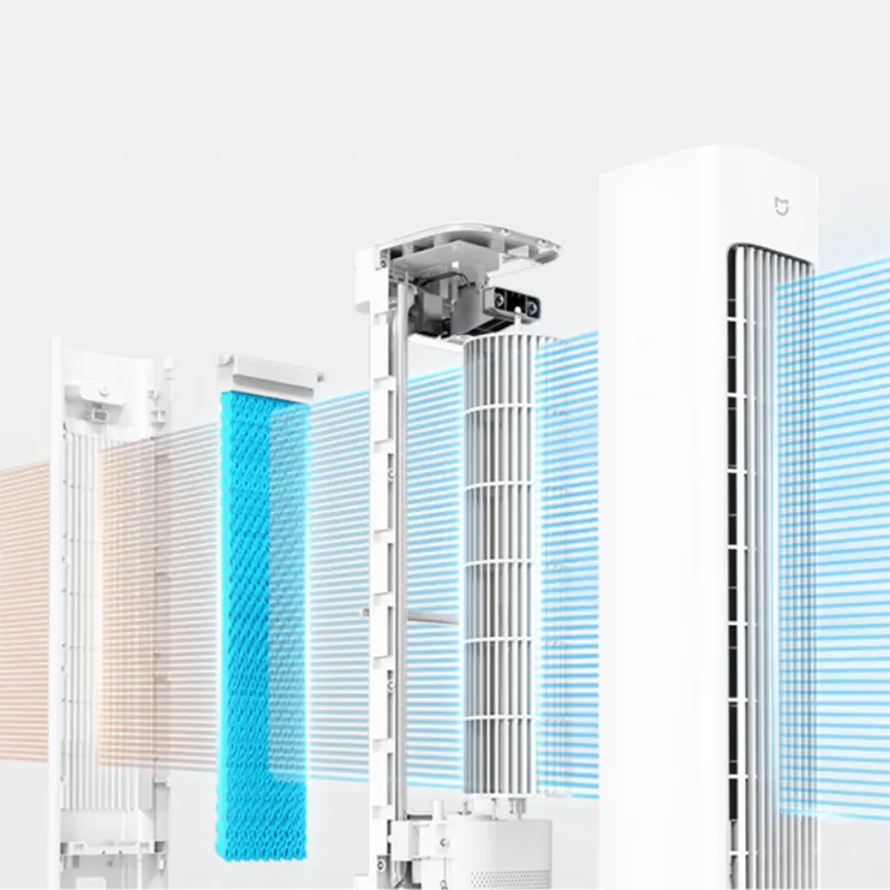 XIAOMI MIJIA Smart Evaporative Cooling Fan Cooler High Wind Speed Quick Cood Low Noise Antibacterial Portable Air Conditioner