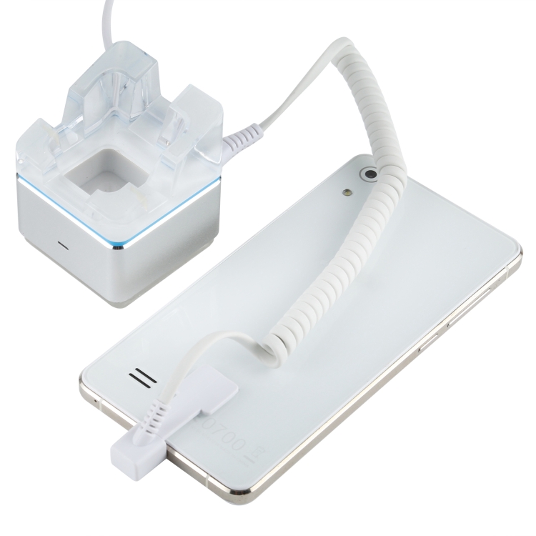 Anti-theft Alarm Stand Security System Burglar Alarm / Anti-theft Alarm Display Holder for Mobile Phones with Micro-USB Port