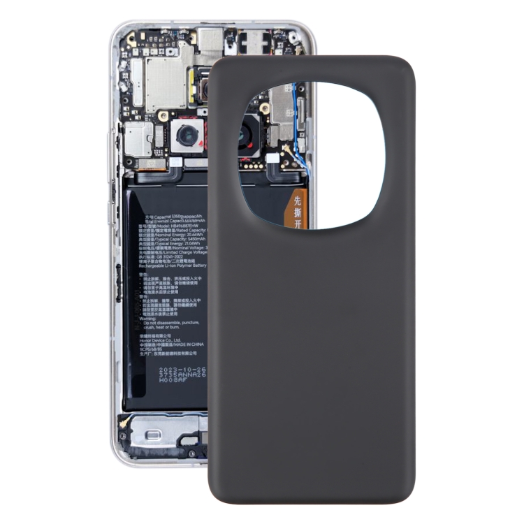 For Honor Magic6 Pro Battery Back Cover, For Honor Magic6 Pro - Black
