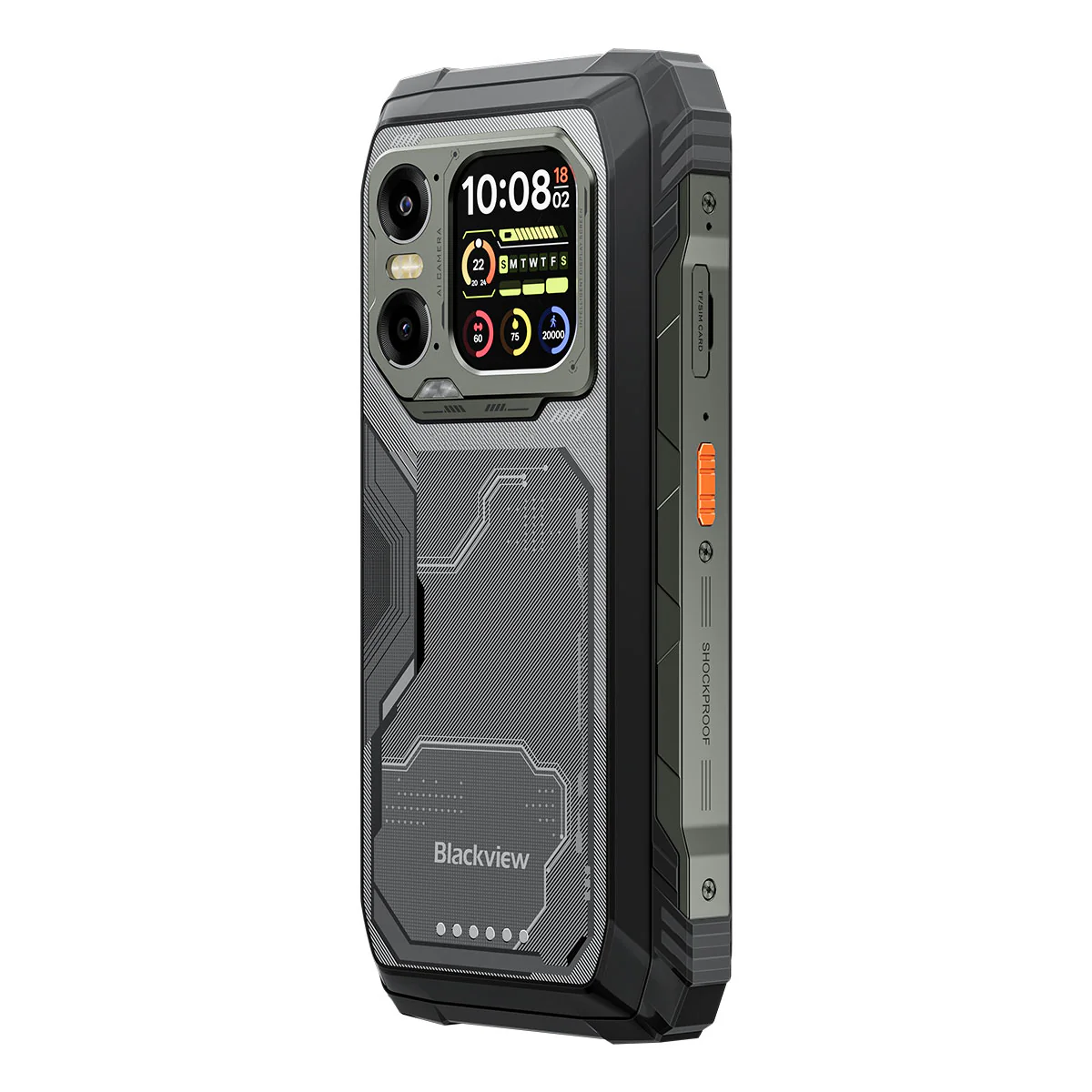 Blackview XPLORE 1 6.78" 120Hz Main & 2.01" Secondary Display 12+256GB/16+512GB 20000mAh 170LM Flashlight 5G AI Rugged Phone