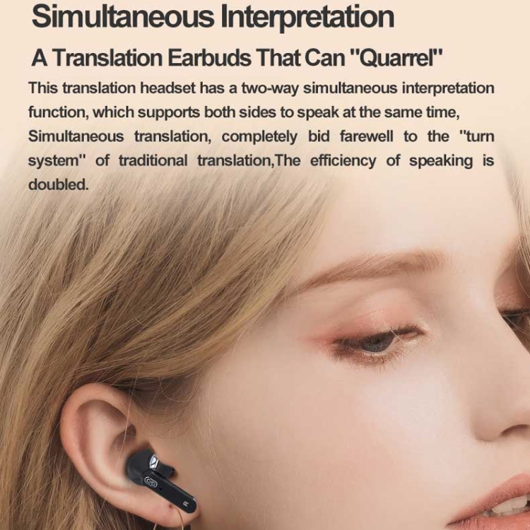 Hishell Y113 Smart Voice Translator Earphone Wireless Earbuds Real Time Instant Online 40 Languages Translate Earphone