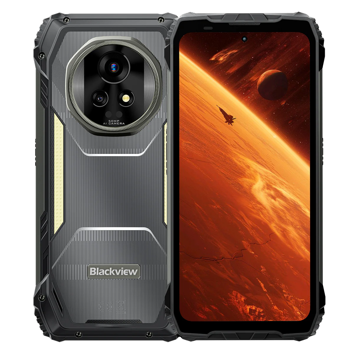 Blackview XPLORE 2 6.73″ 3.2K AMOLED Display 12+256GB/16+1TB Dimensity 8300 20000mAh 467LM Camping Light 5G AI Rugged Phone