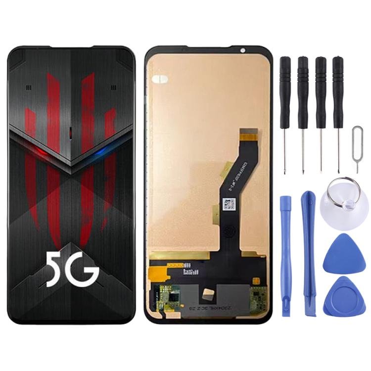 For ZTE Nubia RedMagic 5G / 5S NX659J 6.65 inch TFT LCD Screen with Digitizer Full Assembly, Not Supporting Fingerprint Identification
